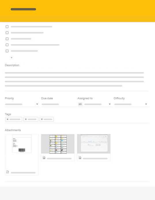 A Kanban Tool task card
