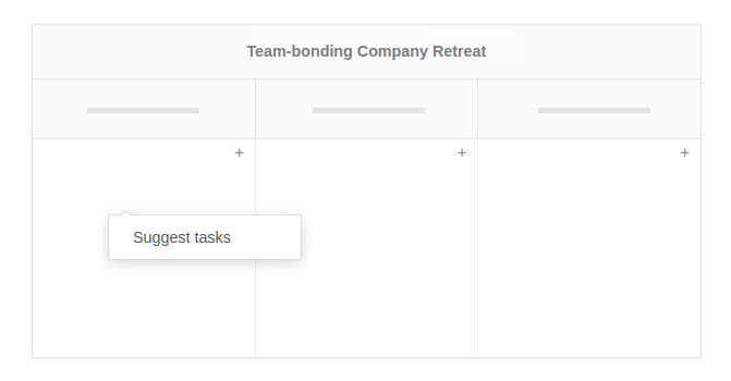 Task card suggestions from Kanban Tool AI