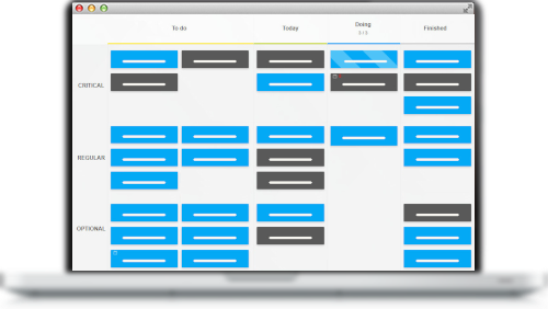 Kanban Tool On-Site para la Gestión de Proyectos