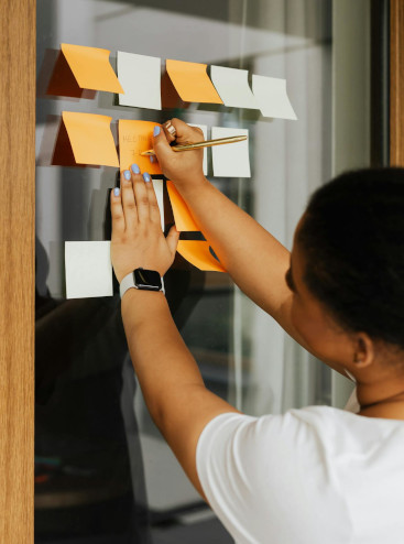 Fizyczna tablica Scrum