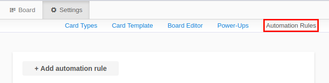 Automation Rules in Kanban