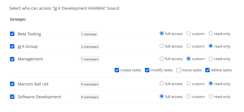 Make the board accessible to non-active members Sharing a Kanban board with the stakeholders in a limited capacity