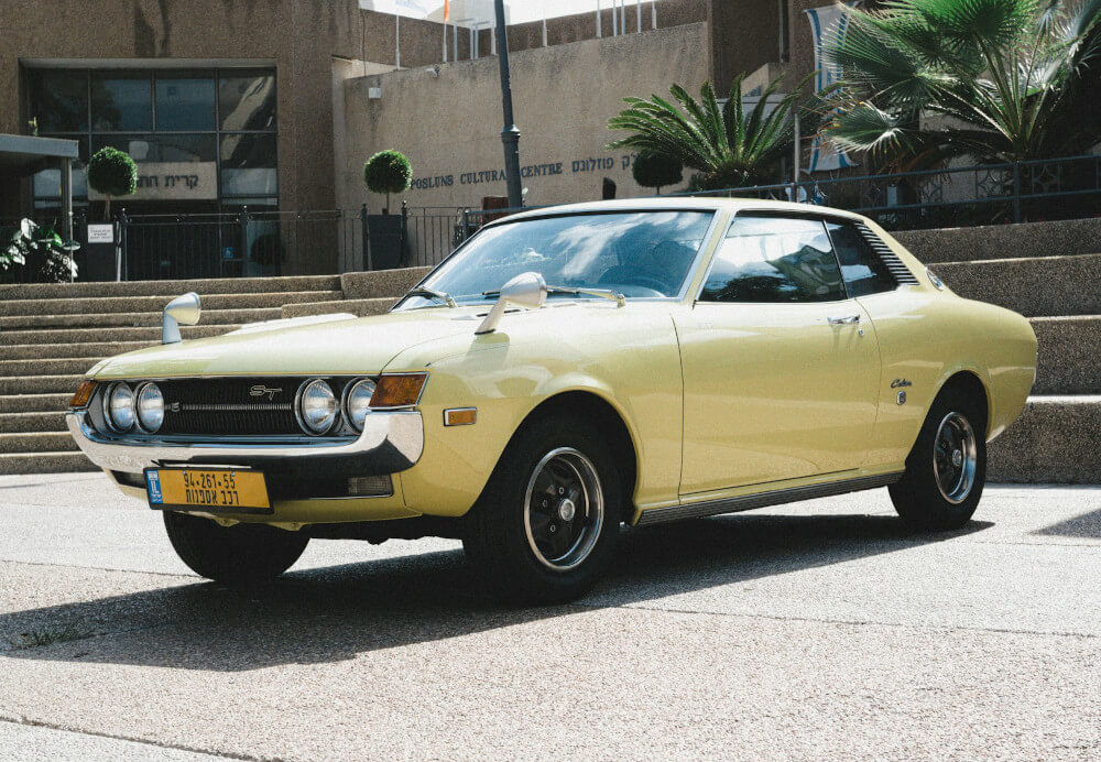 A 20-th century Toyota car