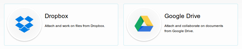 Dropbox and Google Drive powerups 