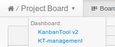 Kanban Board Switcher