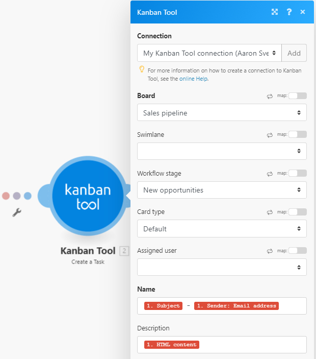 Integromat - adding a module