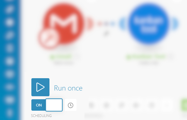 Integromat - testing and scheduling