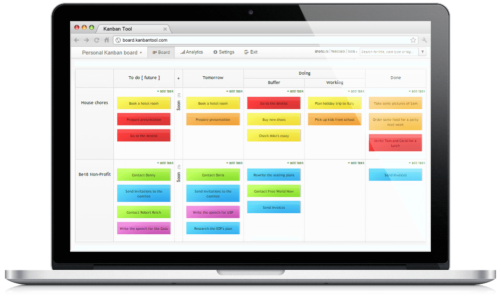 Kostenloses Kanban Tool