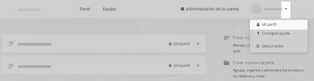 Acceder a Mi perfil