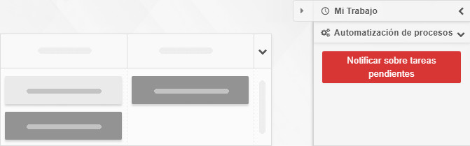 Botón de automatización a tablero