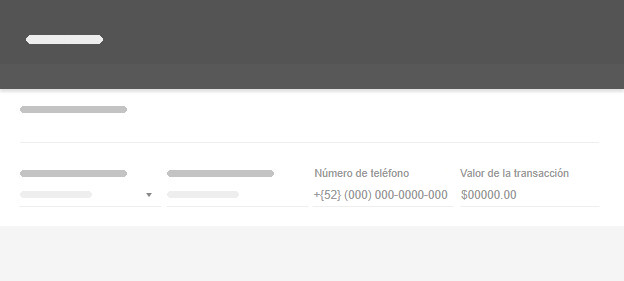 Ejemplo de tarea con formato de campo predefinido