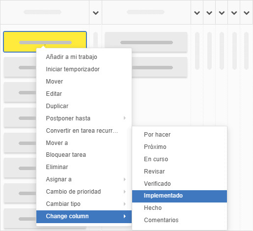 El script Cambiar Columna