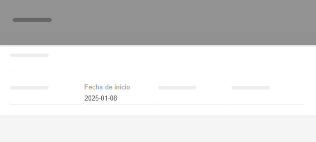 El campo Fecha de Inicio en una tarjeta de Kanban Tool