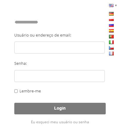 Como alterar o idioma da interface do Kanban Tool Como alterar o idioma da interface do Kanban Tool na página de login