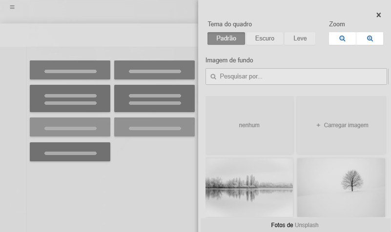 Ampliar a visualização do quadro