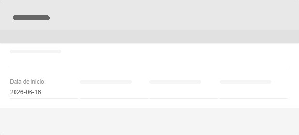 Data de início O campo data de início em um cartão do Kanban Tool