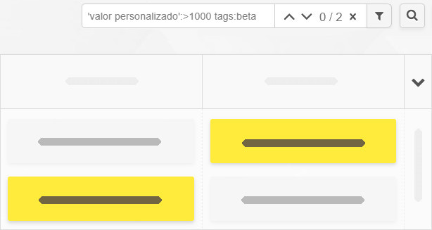 Filtrar o quadro por critérios personalizados Filtrar o quadro por critérios personalizados