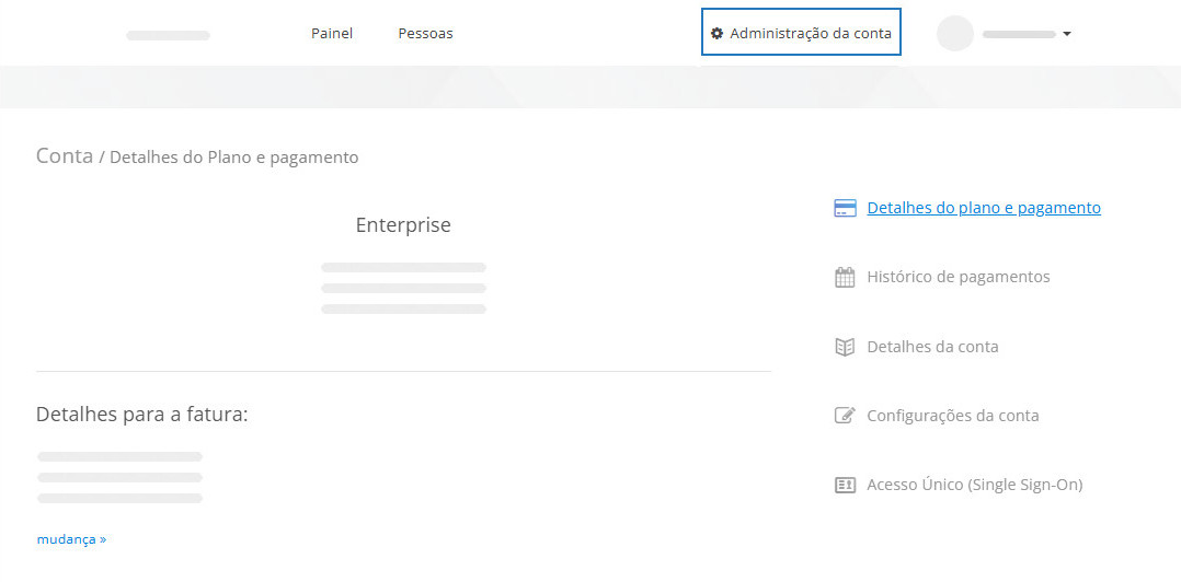Forneça os dados da nota fiscal da empresa Espaço para os dados da empresa nas faturas