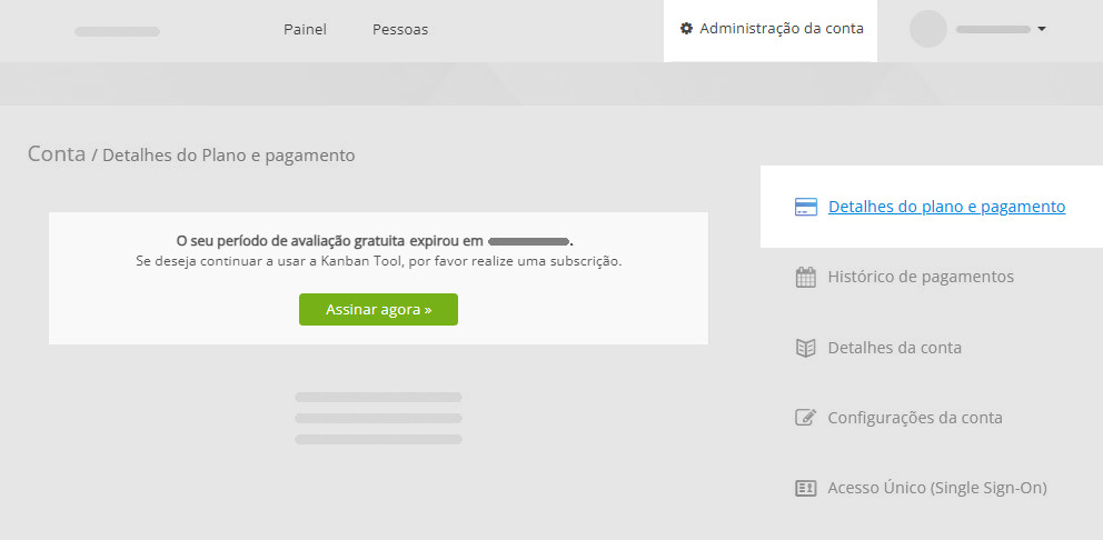 Inicie uma assinatura do Kanban Tool Como iniciar uma assinatura do Kanban Tool