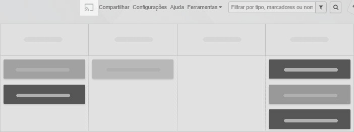 Kanban Cast ativado