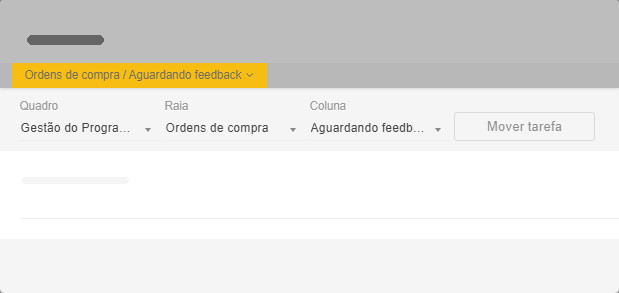Edição de tarefas no Kanban Tool - menu de localização do cartão Edição de tarefas no Kanban Tool - menu de localização do cartão