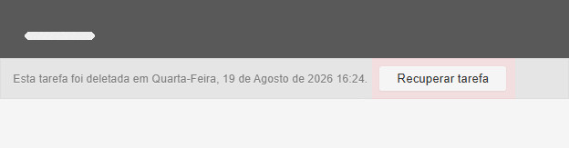 Como recuperar uma tarefa excluída