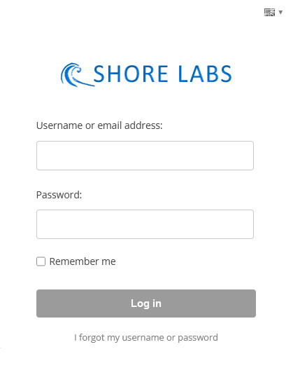 A custom company logo on Kanban Tool login page