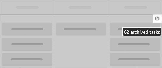 Accessing the archive via the folder icon
