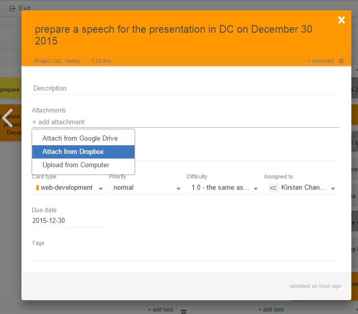 File Attachment from Google Drive Add File Attachment from Google Drive
