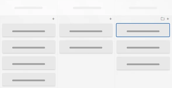Use keyboard shortcuts on selected tasks