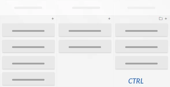 CTRL + click to select multiple tasks at once