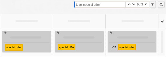 Filtering a board view by a tag Filtering a board by a specific tag