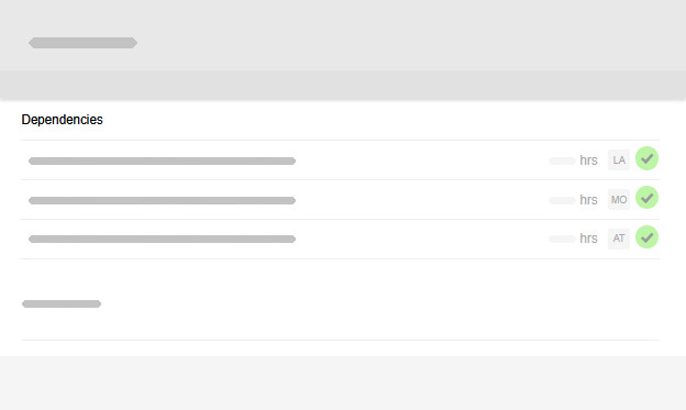 Multiple user assignments via dependencies