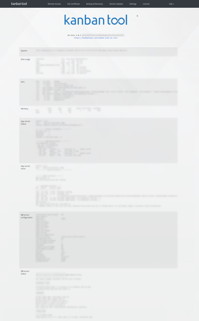 Kanban Tool On-Site - Admin Panel