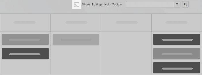 Kanban Cast enabled
